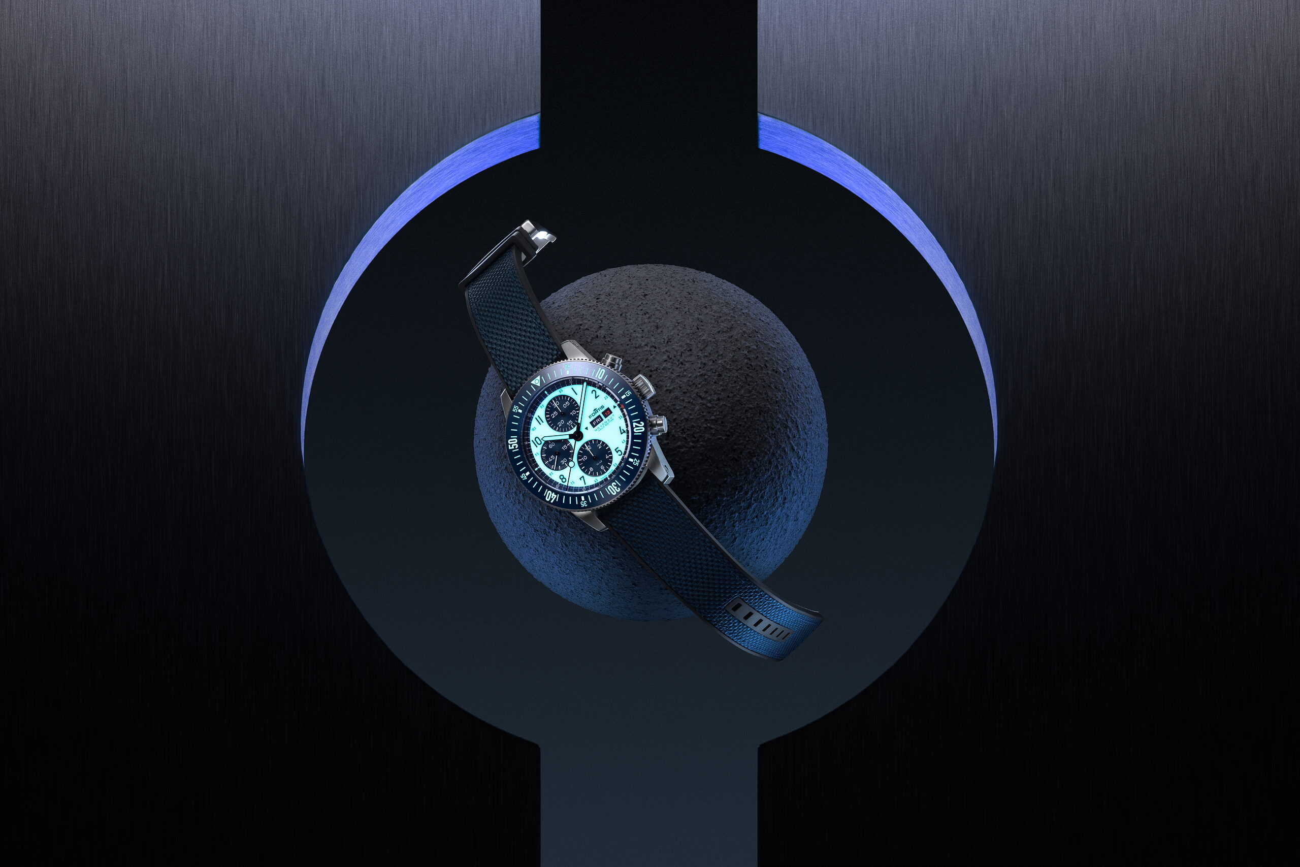 Novonaut TR17 Blue Superluminova